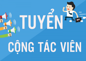 Tuyển Cộng Tác Viên